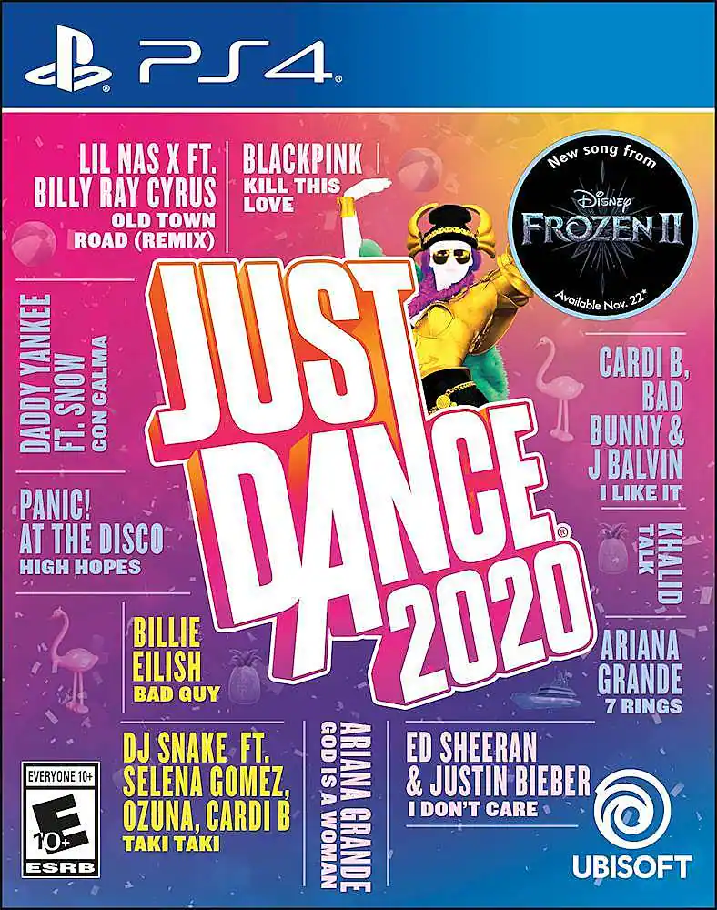 Front. Ubisoft - Just Dance 2020. - E10+ (Everyone 10+)