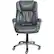 Front. Serta - 5-Pointed Star Bonded Leather Executive Chair - Gray.