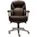 Front. Serta - Works Bonded Leather Executive Chair - Chestnut.