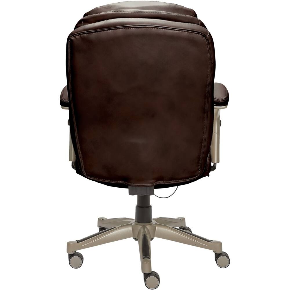 Alt View 12. Serta - Executive Office Chair with Back-In-Motion Technology Pivot Lumbar Support & Seat Adjustable Arms Leather Chair - Chestnut.