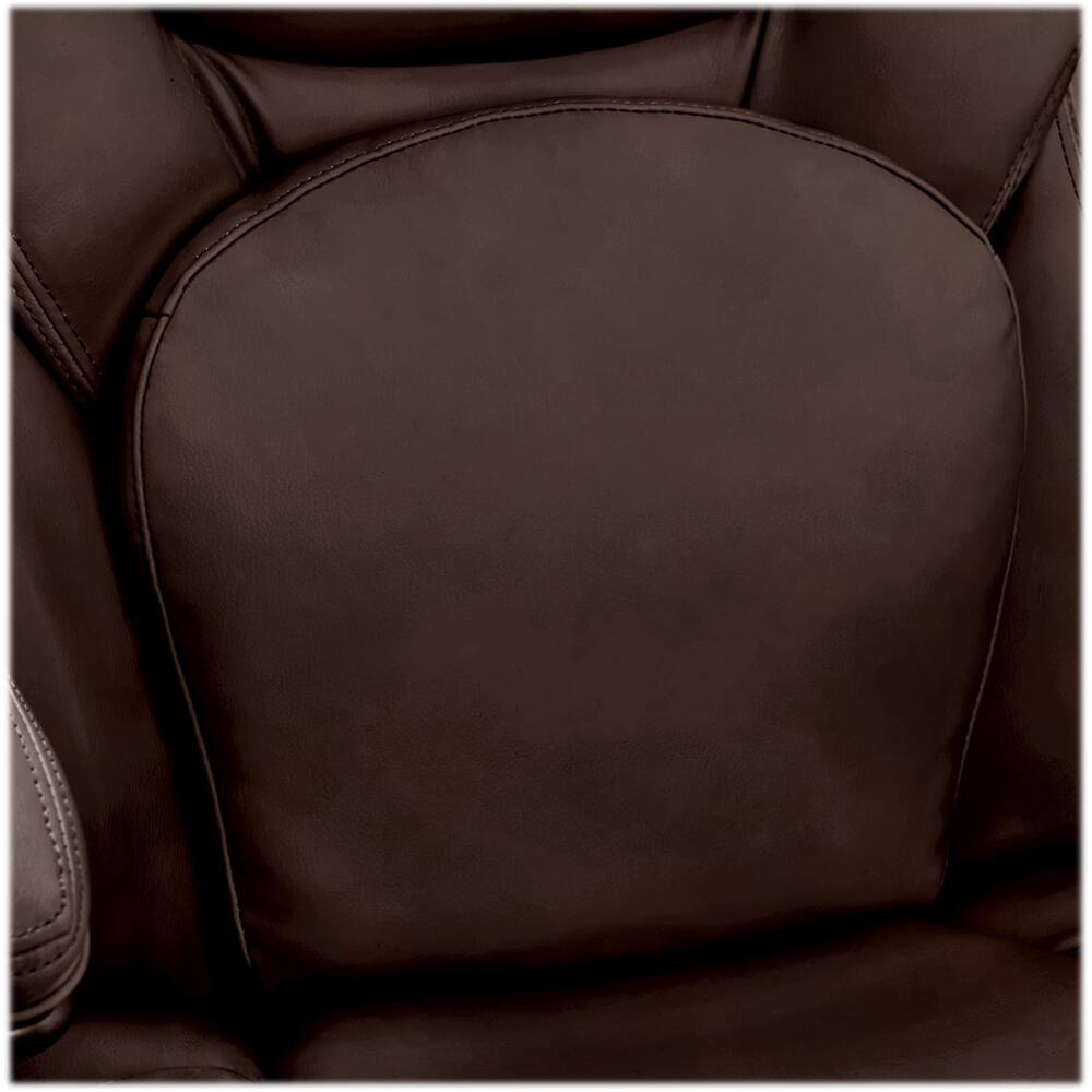 Alt View 13. Serta - Executive Office Chair with Back-In-Motion Technology Pivot Lumbar Support & Seat Adjustable Arms Leather Chair - Chestnut.