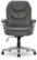 Alt View Zoom 17. Serta - Amplify Work or Play Ergonomic High-Back Faux Leather Swivel Executive Chair with Mesh Accents - Duo Gray.