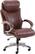 Angle. Serta - Big and Tall 5-Pointed Star Bonded Leather Executive Chair - Chestnut Brown.