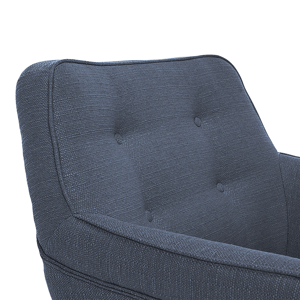 Serta Ashland Memory Foam & Twill Fabric Home Office Chair Blue 47140A -  Best Buy