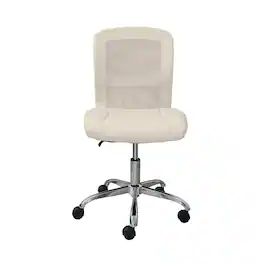 Serta - Essentials Armless Task Chair - Cream