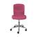 Front. Serta - Essentials Faux Leather Task Chair - Pink.