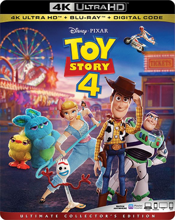  Toy Story 4 [Includes Digital Copy] [4K Ultra HD Blu-ray/Blu-ray] [2019]