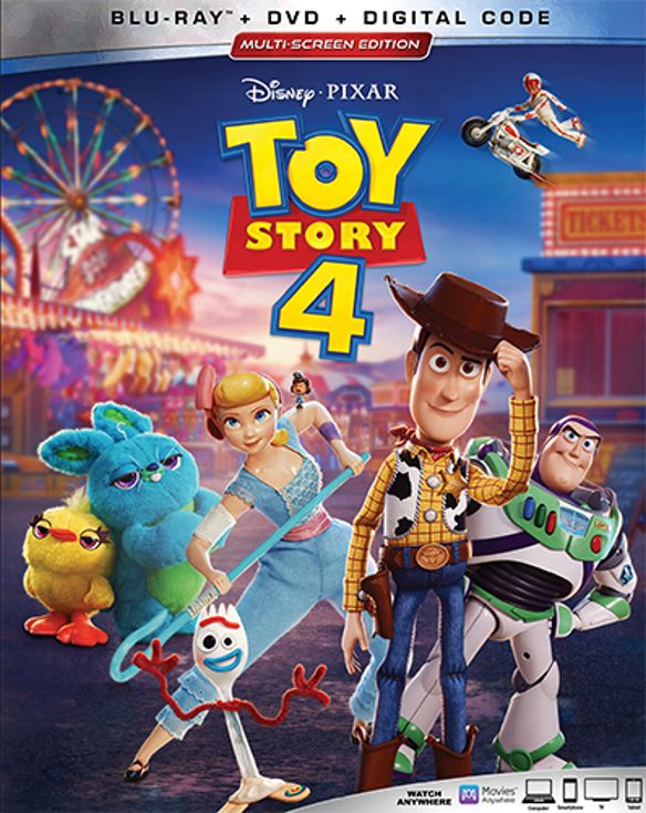  Toy Story 4 [Includes Digital Copy] [Blu-ray/DVD] [2019]