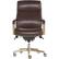Front. La-Z-Boy - Melrose Modern Foam & Bonded Leather Executive Chair - Brown.