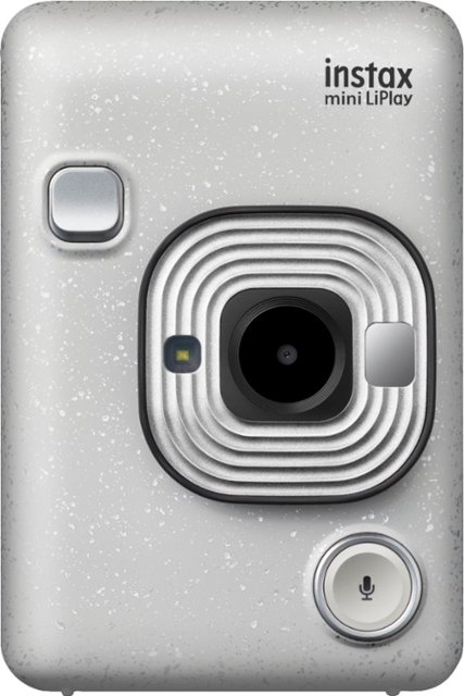 Fujifilm instax mini LiPlay Instant Film Camera Stone White