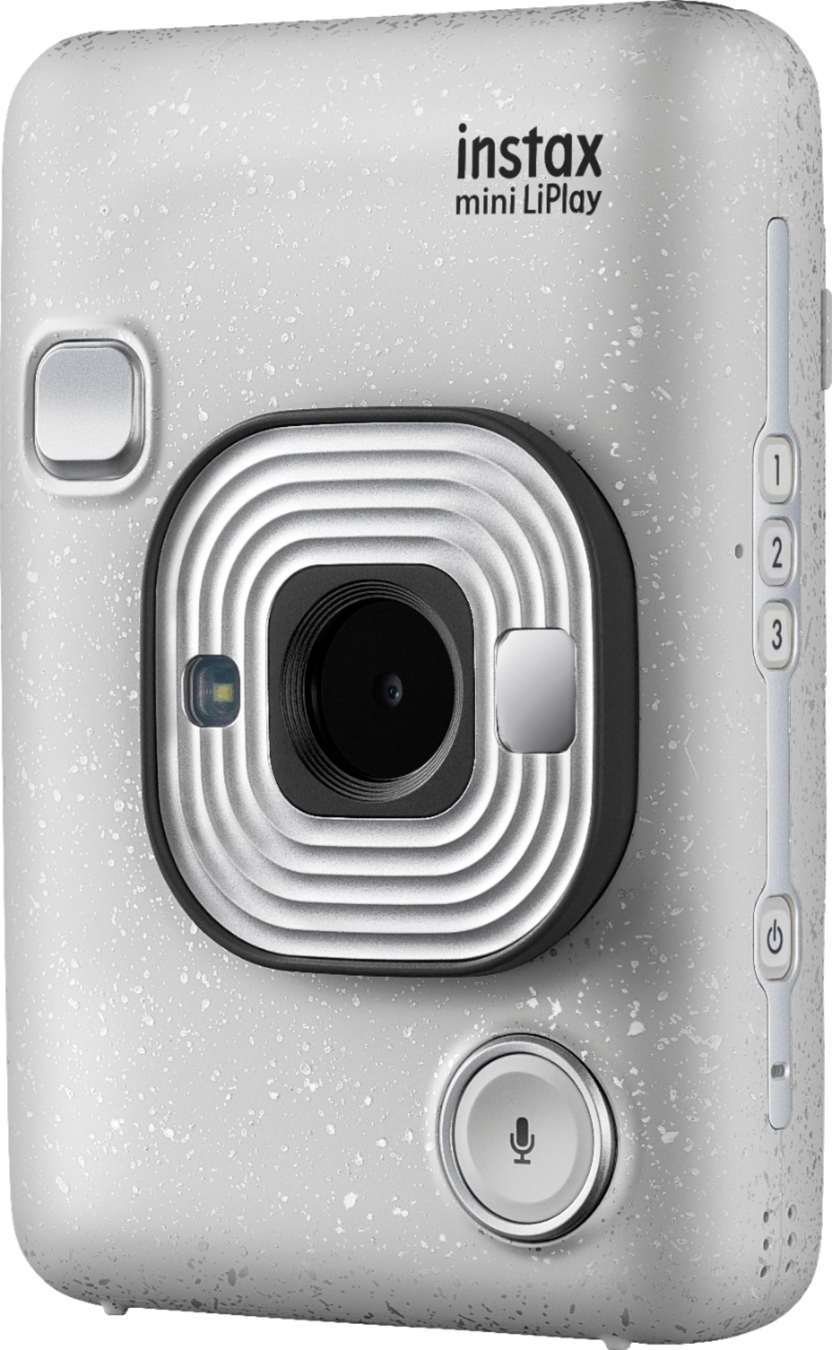 Fujifilm - instax mini LiPlay Instant Film Camera - Stone White