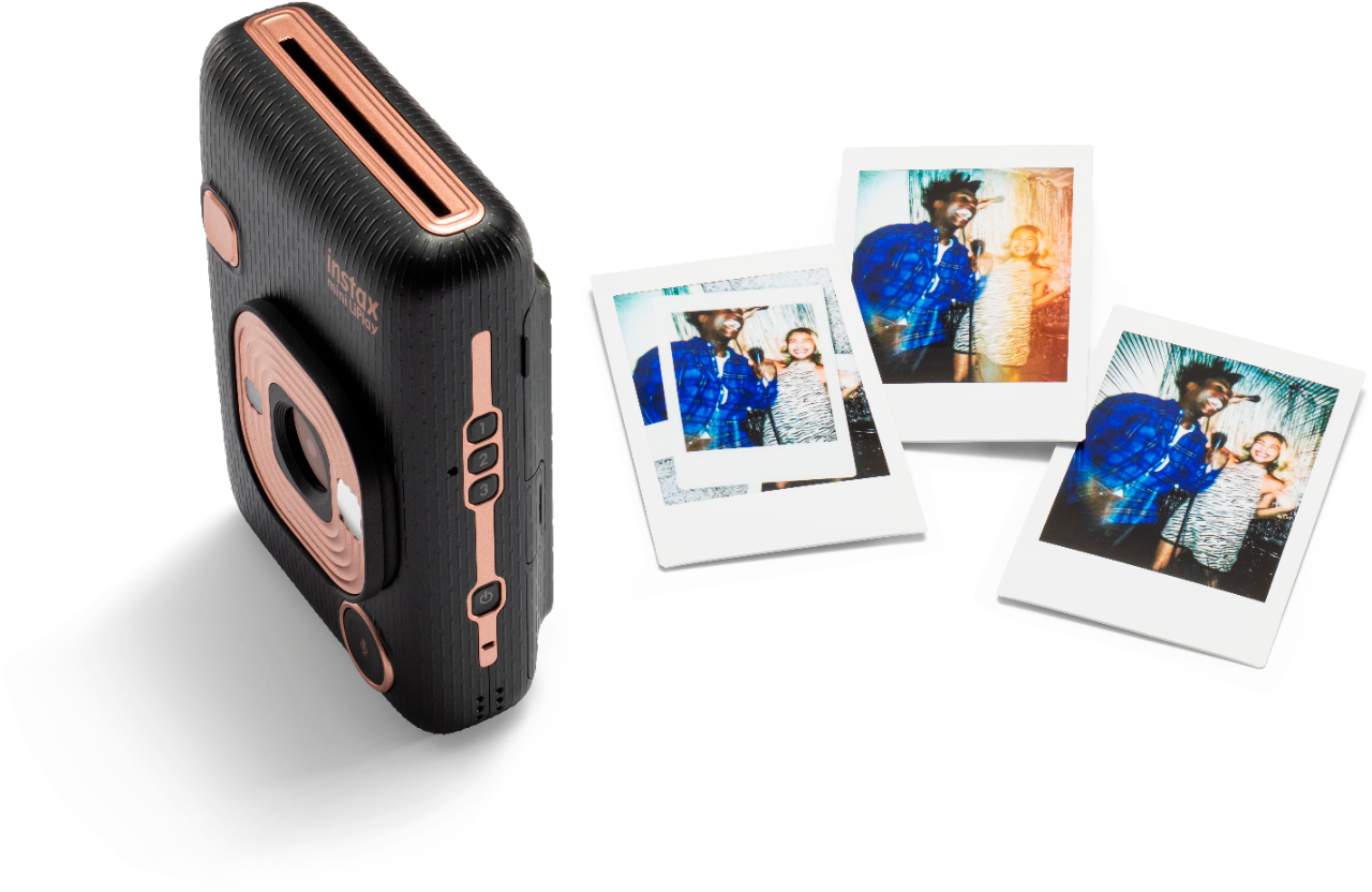 カメラ デジタルカメラ Fujifilm instax mini LiPlay Instant Film Camera Elegant Black 16631813 -  Best Buy