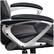 Alt View 15. Serta - Executive Office Chair with Ergonomic Lumbar Support Padded Arms Modern Computer Chair Swivel Leather and Mesh - Gray.