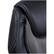 Alt View 17. Serta - Executive Office Chair with Ergonomic Lumbar Support Padded Arms Modern Computer Chair Swivel Leather and Mesh - Gray.