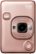 Front Zoom. Fujifilm - instax mini LiPlay Instant Film Camera - Blush Gold.