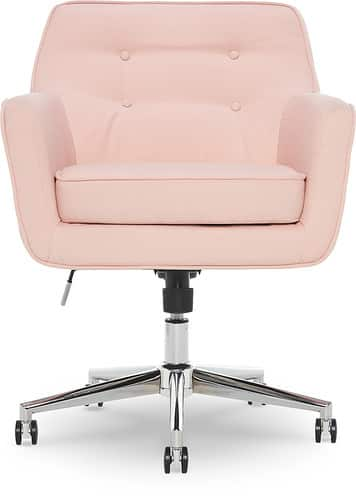 Style Ashland Home Office Chair Party Blush Pink - Serta