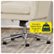 Alt View Zoom 15. Serta - Ashland Bonded Leather & Memory Foam Home Office Chair - Cream.