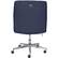 Alt View 11. Serta - Leighton Modern Memory Foam & Twill Fabric Home Office Chair - Blue.
