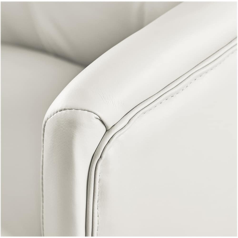 Best Buy: Serta Leighton Modern Bonded Leather & Memory Foam Home ...