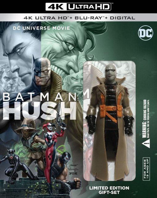 Batman: Hush [Digital Copy] [4K Ultra HD Blu-ray/Blu-ray] [Limited Edition]  [Only @ Best Buy] [2019] - Best Buy