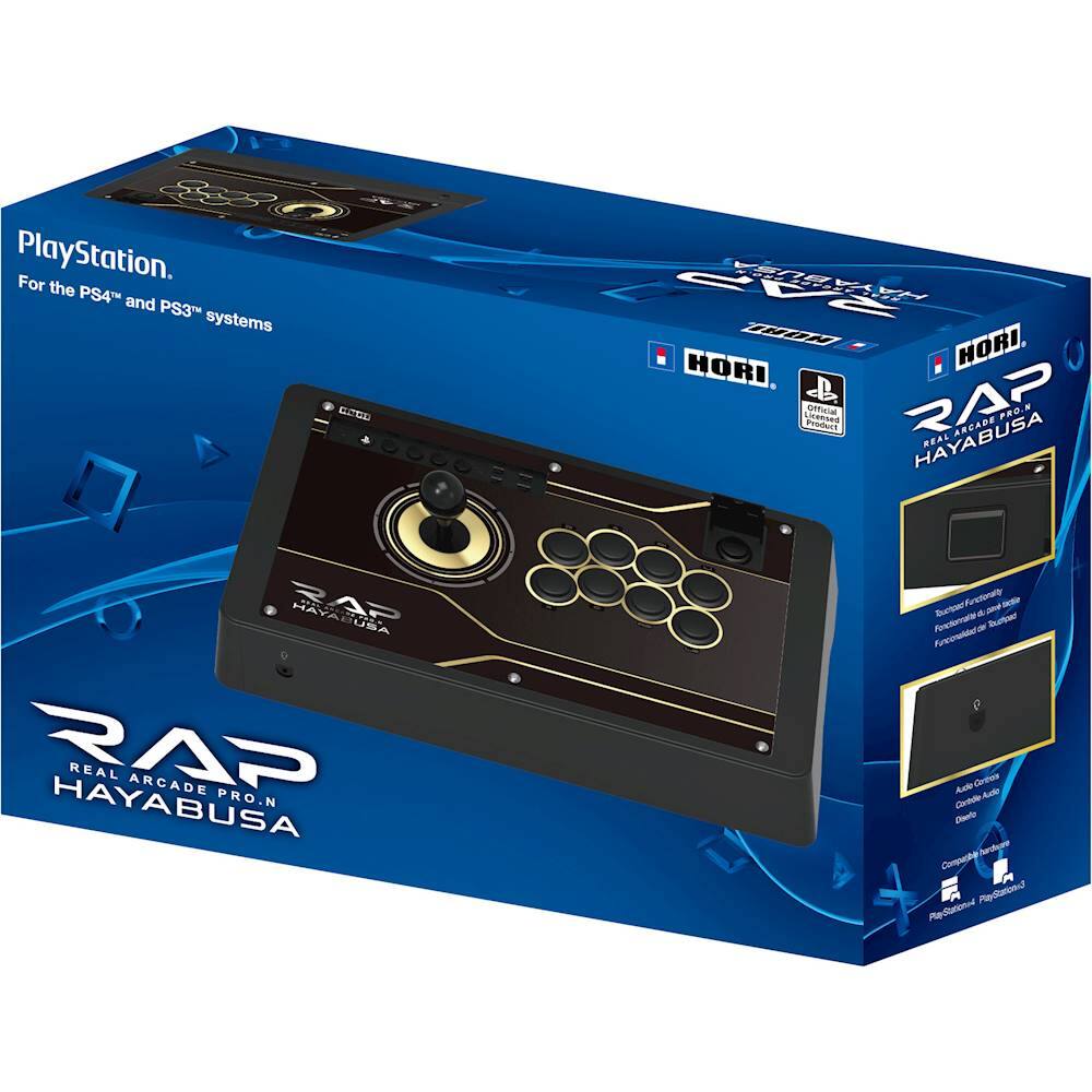 Best Buy: Hori Real Arcade Pro V4 Kai Fighting Stick for PlayStation 4  Black PS4-115U