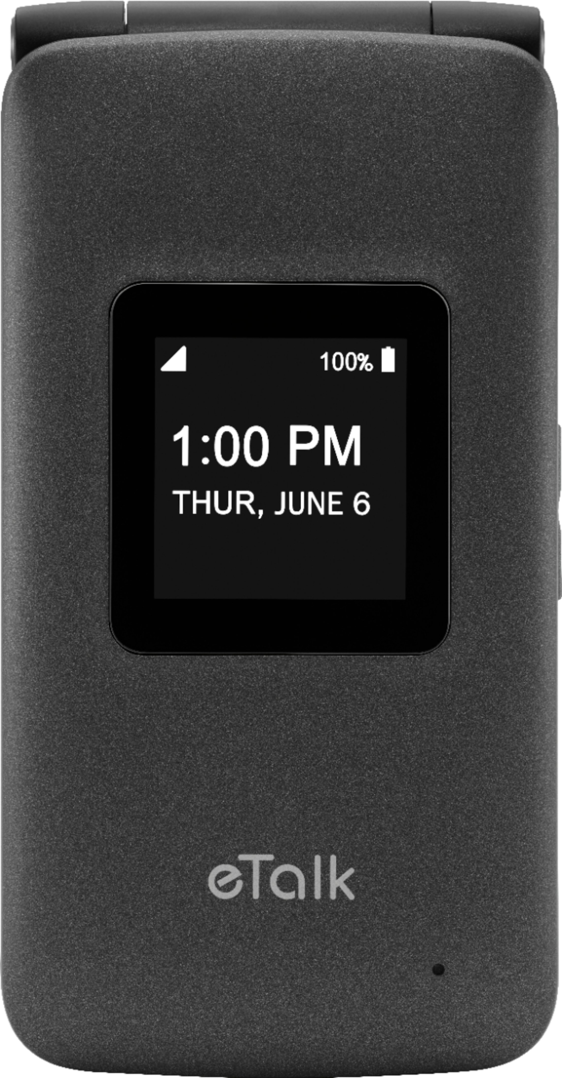 Verizon Prepaid Verizon Wireless Takumi eTalk with 4GB Memory Prepaid Cell  Phone Gray KAZF019PP - Best Buy