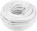 Alt View 1. Insignia™ - 100' Line Cord - White.