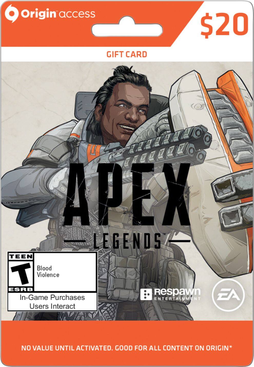 Electronic Arts $20 Origin Wallet Card EA ORIGINS ACCESS APEX $20 - Best Buy