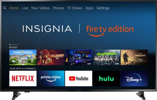 Insignia™ - 58" Class - LED - 2160p - Smart - 4K UHD TV with HDR - Fire TV Edition - Front_Zoom. 1 of 10 Images & Videos. Swipe left for next.