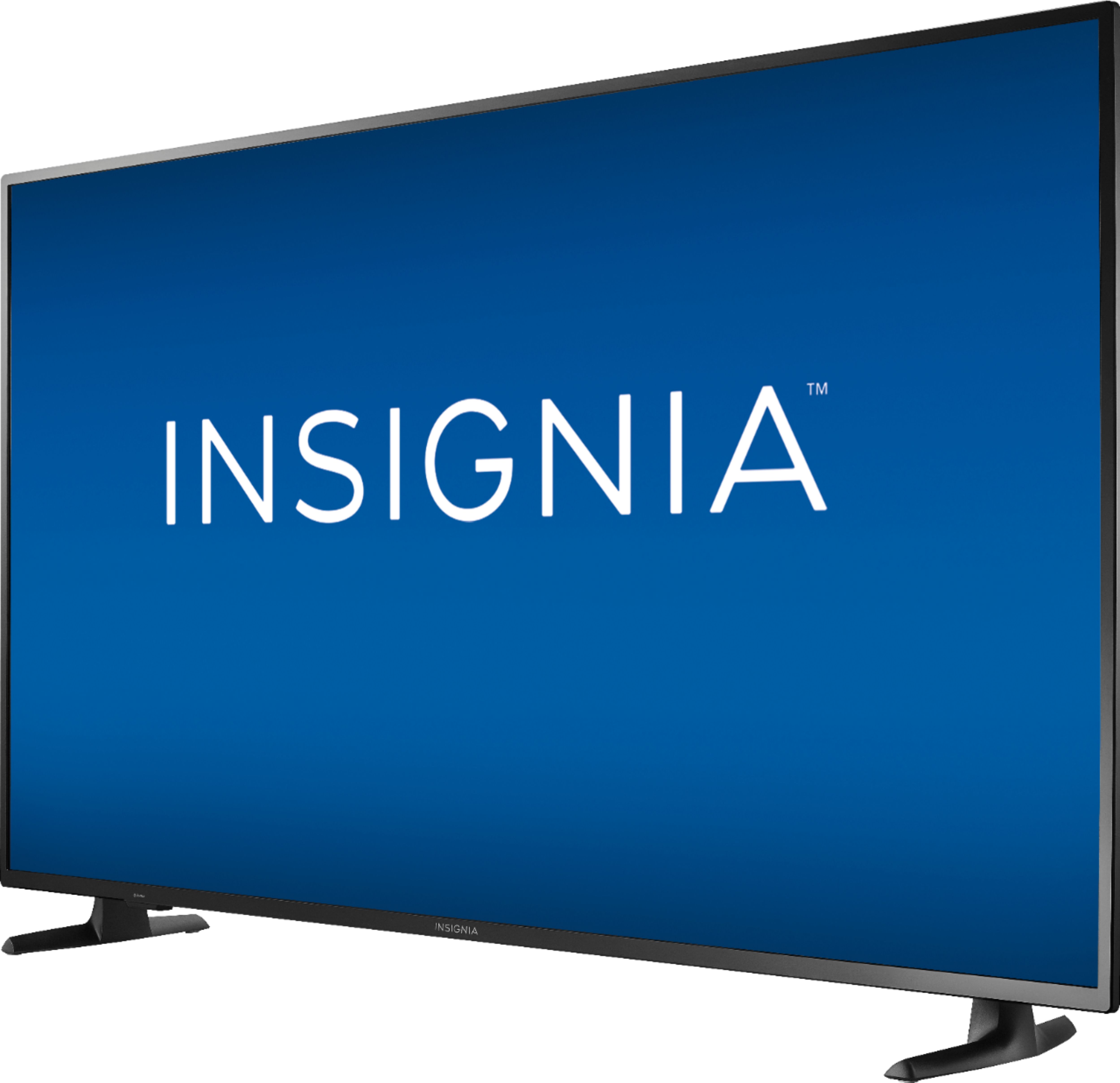 Left View: Insignia™ - 58" Class LED 4K UHD Smart Fire TV Edition TV