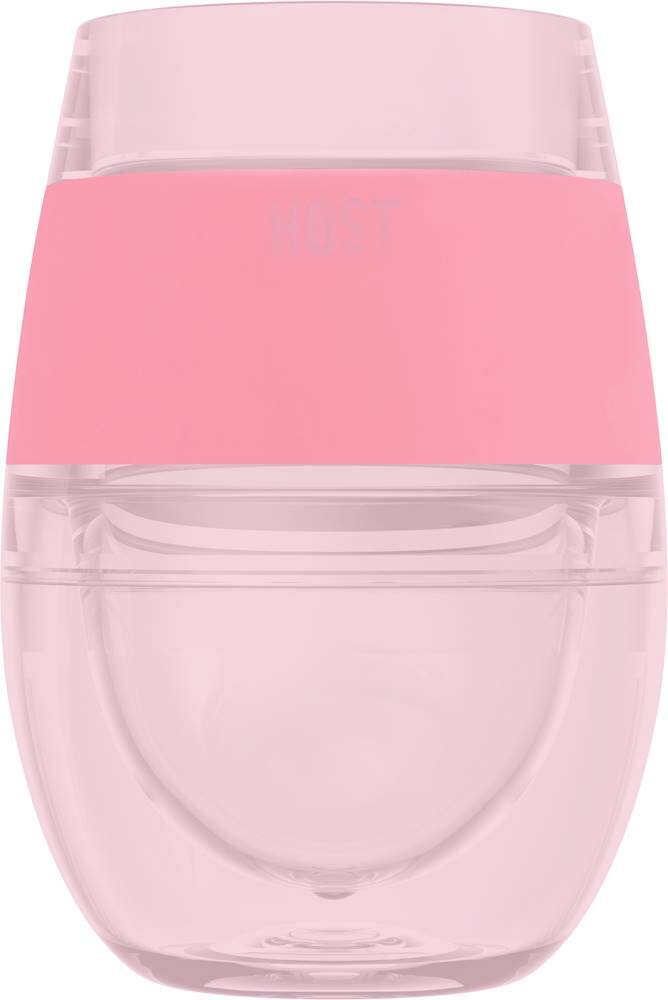 Best Buy HOST FREEZE Wine Cooling Cup Translucent Pink 7419