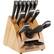Angle. Calphalon - Katana Series 14-Piece Knife Set - Stainless Steel.