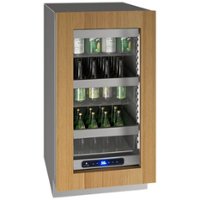 U-Line - 5 Class 100-Can Beverage Cooler - Custom Panel Ready - Front_Zoom