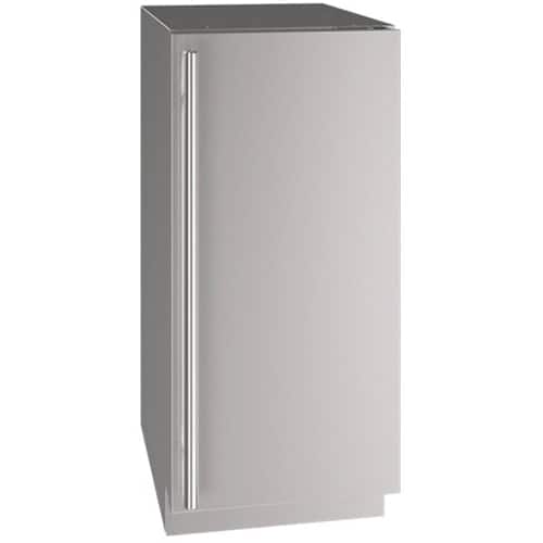 Front. U-Line - 5 Class 72-Can Beverage Cooler - Stainless Steel.