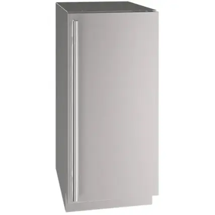 Front. U-Line - 5 Class 72-Can Beverage Cooler - Stainless Steel.