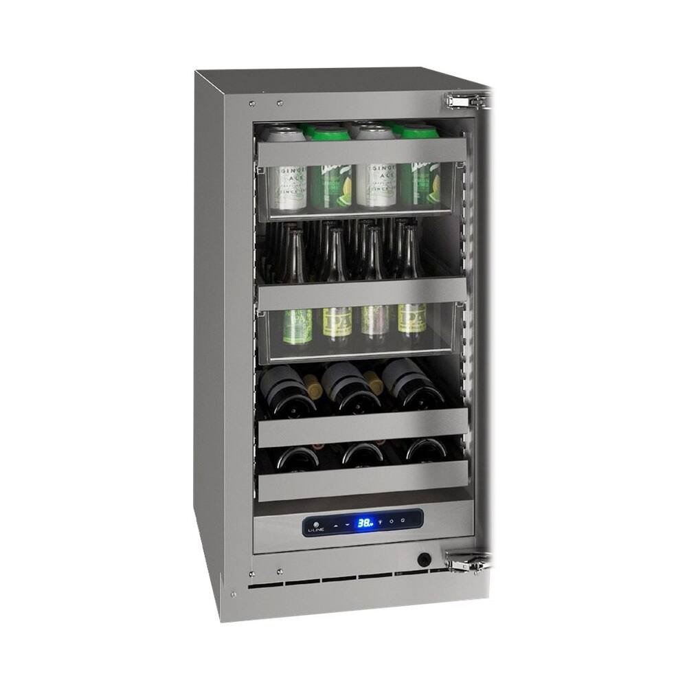 Alt View 11. U-Line - 5 Class 10-Bottle Wine Refrigerator - Custom Panel Ready.