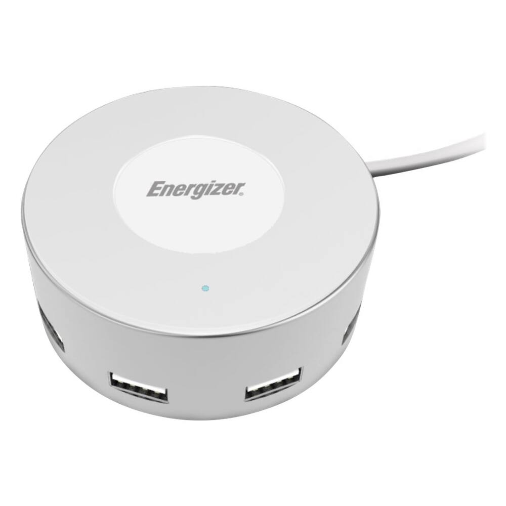 Energizer 6 Port Usb Desktop Charger White Eng Ups002 Best Buy