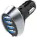 Front. Energizer - Ultimate Vehicle Charger - Silver/Black.