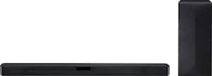 LG - 2.1-Channel 300W Soundbar System with 6" Subwoofer - Black - Front_Zoom