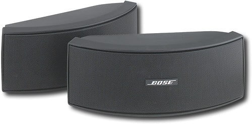 Front. Bose - 151® SE Environmental Speakers (Pair) - Black.