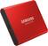 Alt View 14. Samsung - Geek Squad Certified Refurbished T5 500GB External USB Type C Portable Solid State Drive - Metallic Red.