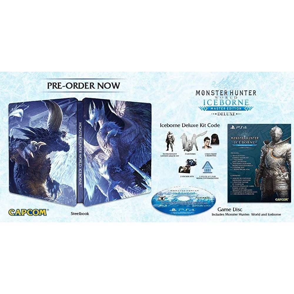 Monster Hunter World: Iceborne Master Edition Deluxe PlayStation 4,  PlayStation 5 56072 - Best Buy