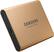 Alt View Zoom 14. Samsung - Geek Squad Certified Refurbished T5 500GB External USB Type C Portable Solid State Drive - Rose Gold.