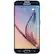 Front. Samsung - Pre-Owned Galaxy S6 with 64GB Memory Cell Phone (Unlocked) - Black.