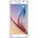 Front Zoom. Samsung - Pre-Owned Galaxy S6 with 32GB Memory Cell Phone (Unlocked) - White.