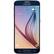 Front. Samsung - Pre-Owned Galaxy S6 with 64GB Memory Cell Phone (Unlocked) - Black.