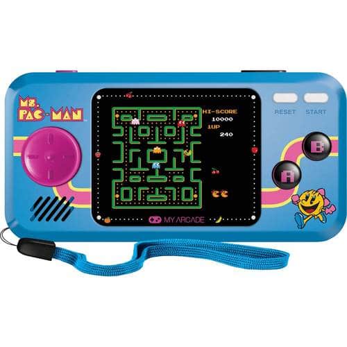 My Arcade Ms. Pac-Man Pocket Player - Blue INTERNATIONAL SHIPPING