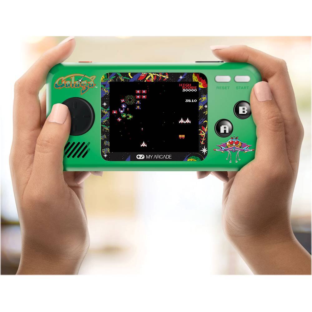 Alt View 12. My Arcade - Galaga Pocket Player - Green/Black.