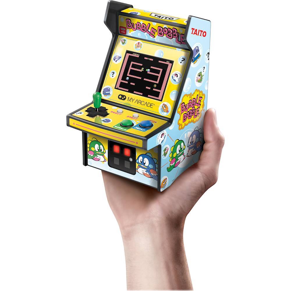 Alt View 14. My Arcade - BUBBLE BOBBLE Micro Player - Yellow/Blue.