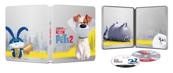The Secret Life of Pets 2 [SteelBook] [Digital Copy] [4K Ultra HD Blu-ray/Blu-ray] [Only @ Best Buy] [2019]